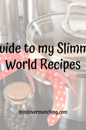 slimming world recipes